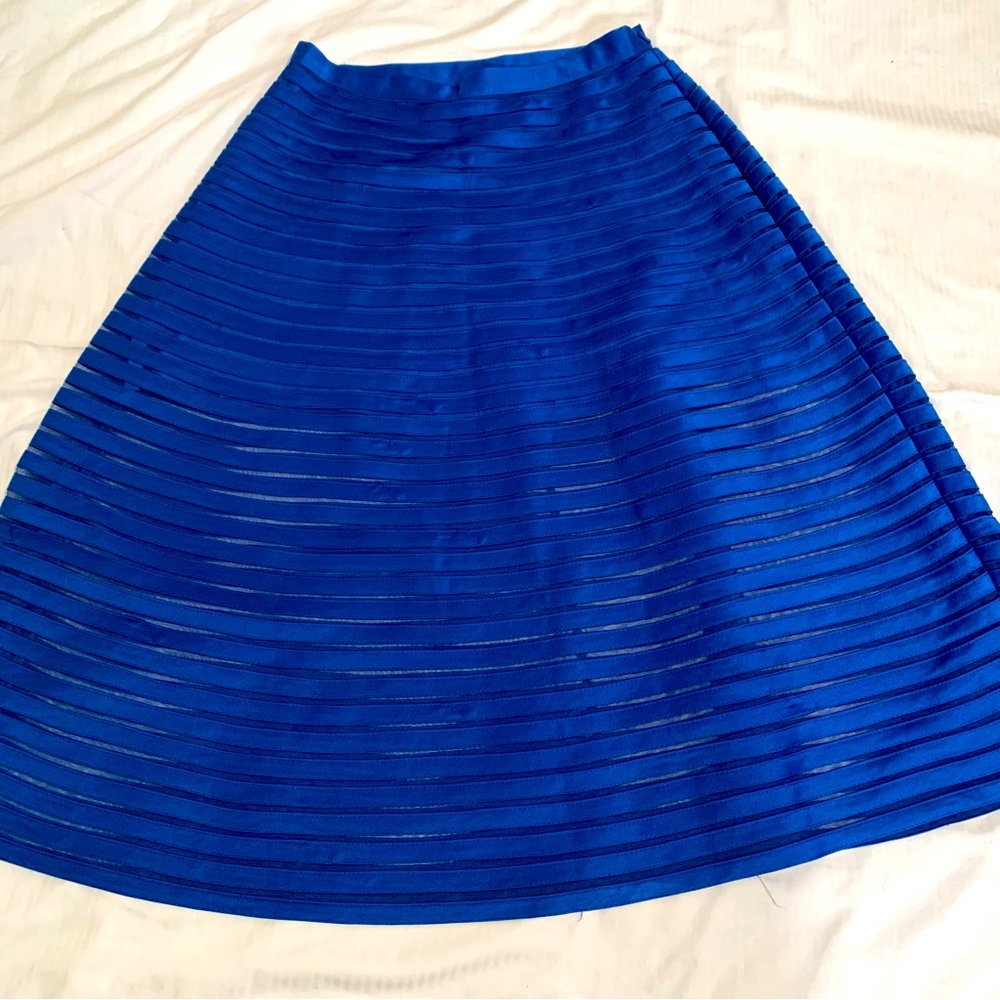 Tulle satin Midi Skirt